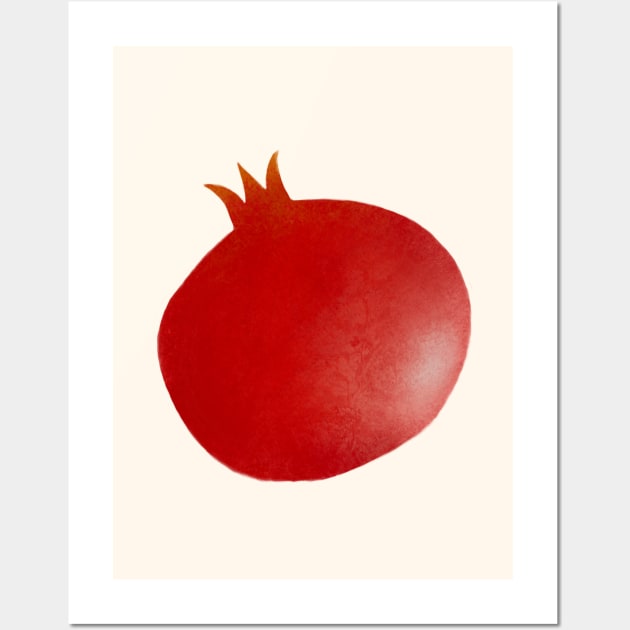 Pomegranate Wall Art by Obstinate and Literate